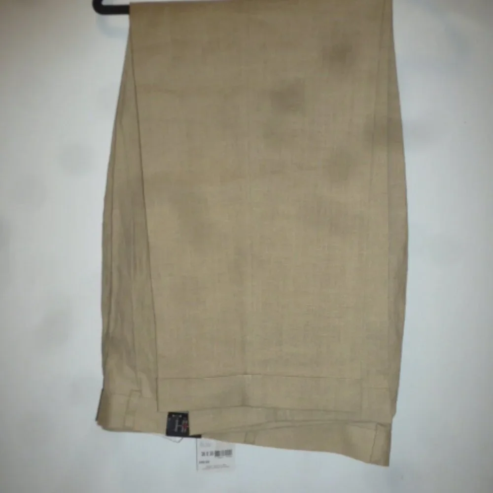 HH Modern Men’s Linen Dress Pants | Size 36x30 | NWT | Pleated | Relaxed Fit